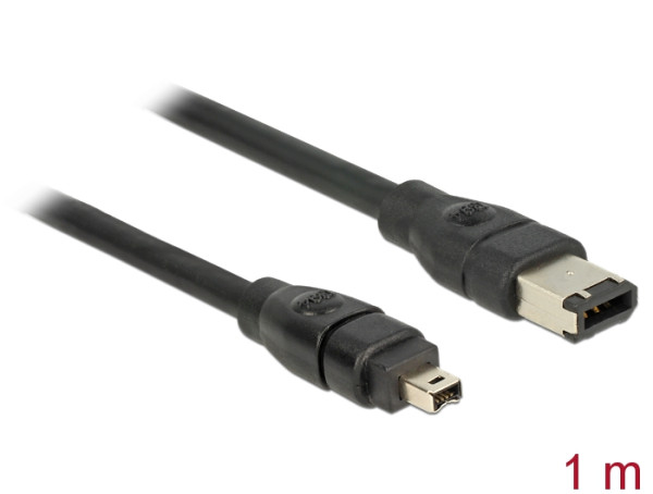 DeLOCK FireWire A/A, 1.0m 1 m Grau (82576)