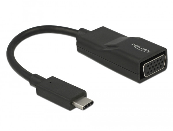 DeLOCK 63923 USB-Grafikadapter 1920 x 1200 Pixel Schwarz (63923)