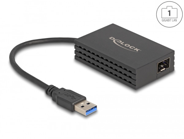 DeLOCK USB Typ-A Adapter zu 1 x SFP Gigabit LAN (66463)