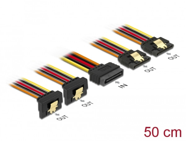 DeLOCK 60152 Internes Stromkabel 0,5 m (60152)