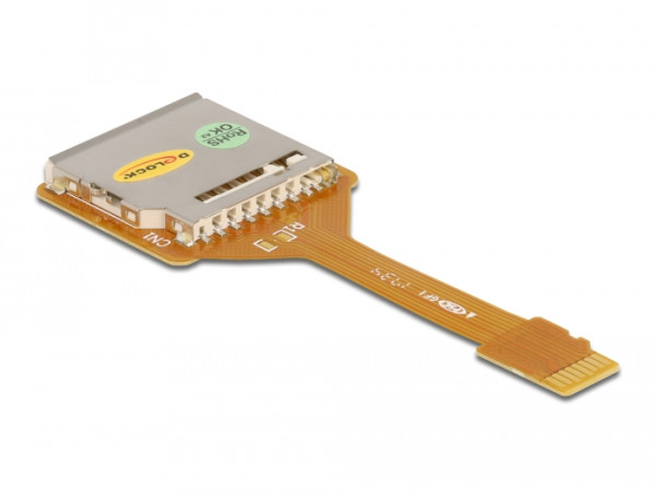 DeLOCK Adapter Micro SD/Trans Flash > SD Card Schnittstellenkarte/Adapter (61680)