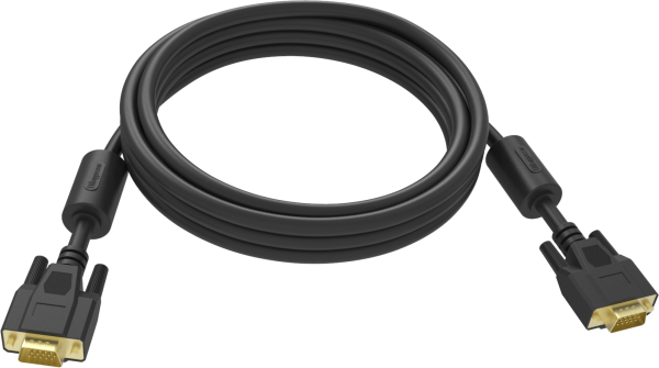 Vision TC 10MVGAP/BL VGA-Kabel 10 m VGA D-Sub Schwarz (TC 10MVGAP/BL)