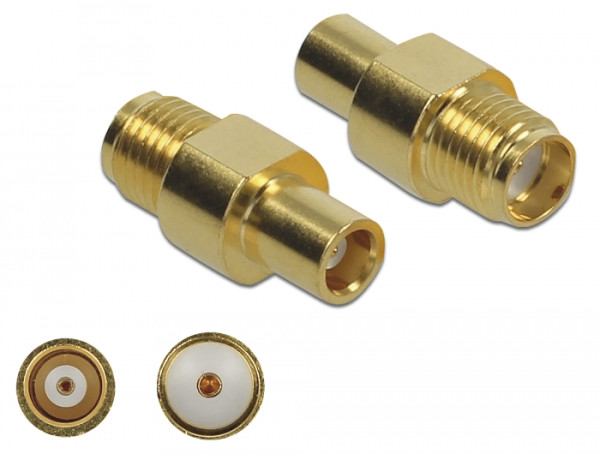 DeLOCK 89958 Drahtverbinder SMA, MCX Gold (89958)