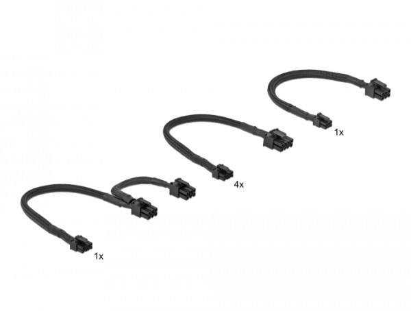 DeLOCK Powerkabel Set passend für Mac Pro 2019 (86735)
