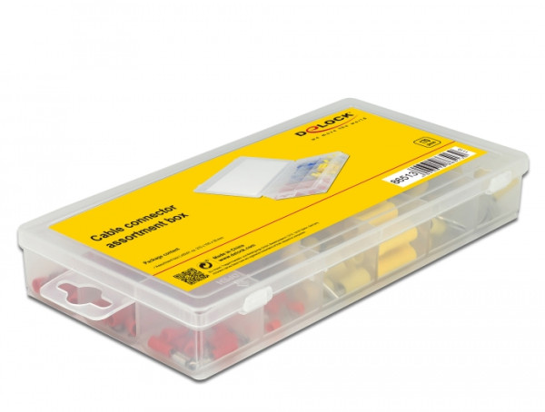 DeLOCK Kabelverbinder Sortiment Box 170-teilig farbig (86513)