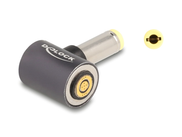 DeLOCK Adapter für Notebook Ladekabel 5,5 x 2,5 mm Stecker zu magnetischem 8 Pin Konnektor (80791)