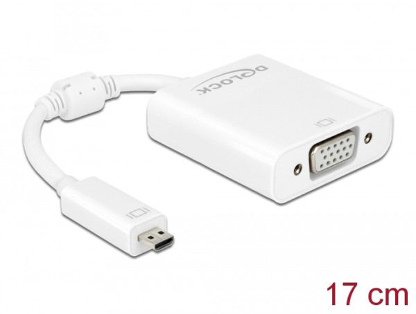 DeLOCK 65557 USB-Grafikadapter 1920 x 1080 Pixel Weiß (65557)