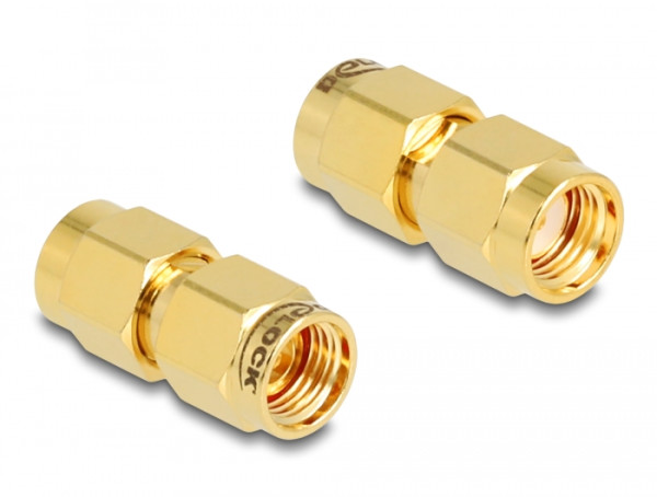 DeLOCK Adapter RP-SMA Stecker zu RP-SMA Stecker (89838)