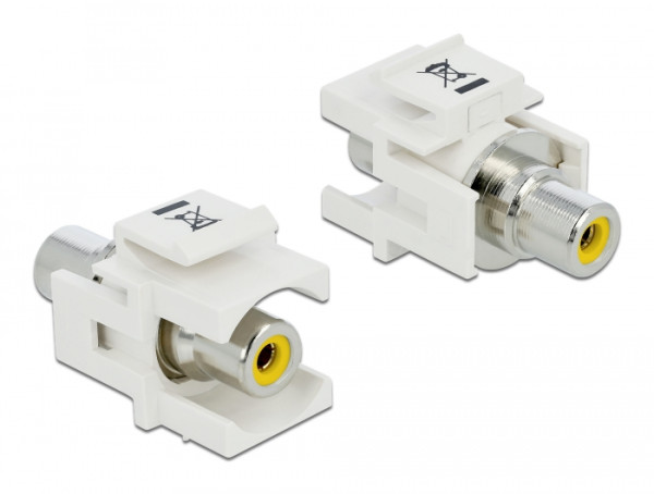 DeLOCK 86306 Kabeladapter RCA Gelb (86306)