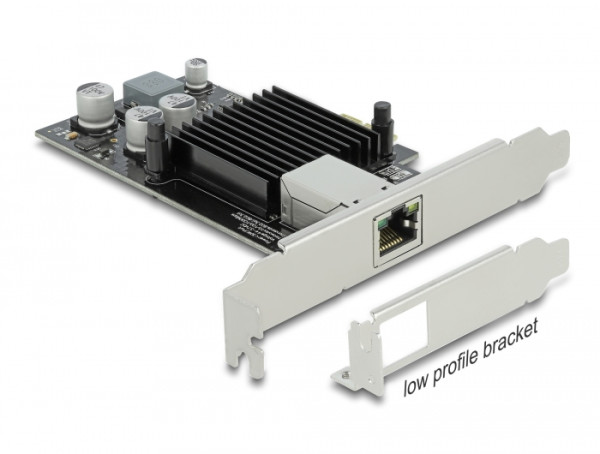 DeLOCK PCI Express x1 Karte auf 1 x RJ45 Gigabit LAN PoE+ i210 (89574)