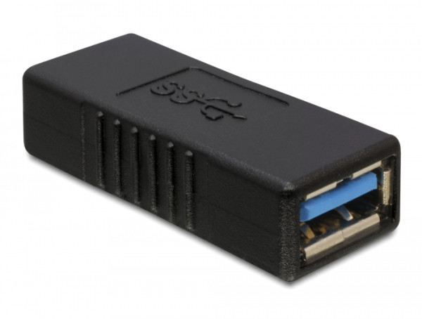 DeLOCK USB 3.0-A Adapter USB-A Schwarz (65175)