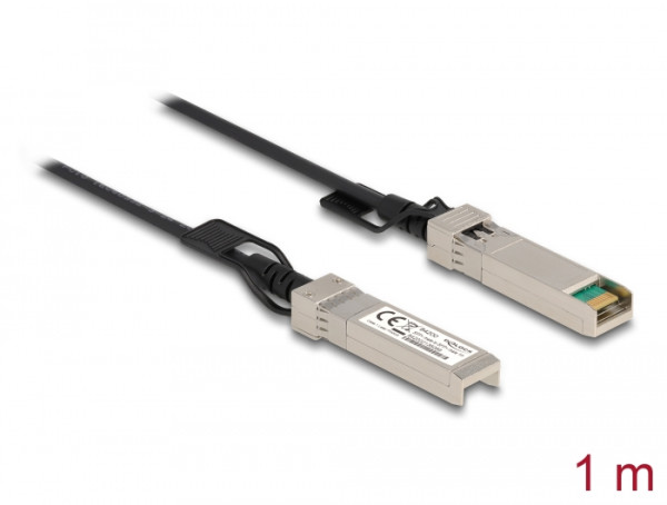 DeLOCK Kabel Twinax SFP+ Stecker zu SFP+ Stecker 1 m (84200)