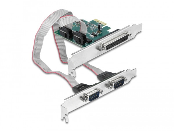 DeLOCK 90413 Schnittstellenkarte/Adapter Eingebaut Parallel, RS-232 (90413)