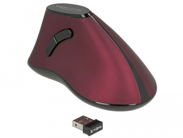 DeLOCK 12528 Maus Büro rechts RF Wireless Optisch 1000 DPI (12528)