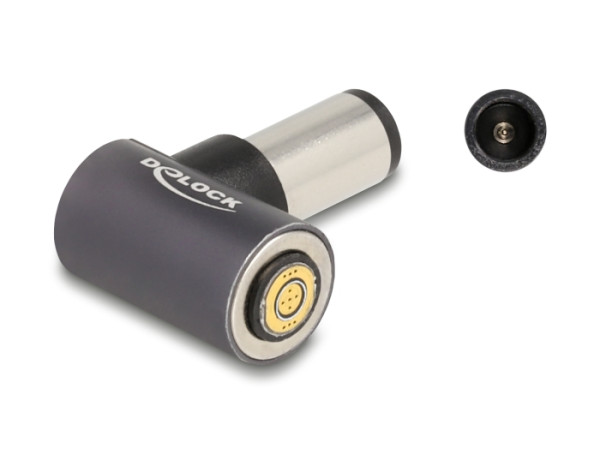 DeLOCK Adapter für Notebook Ladekabel HP 7,4 x 5,0 mm Stecker zu magnetischem 8 Pin Konnektor (80785)