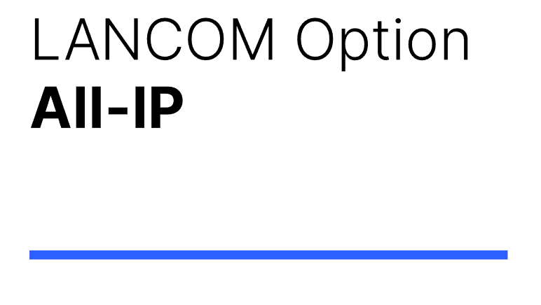 LANCOM SYSTEMS All-IP Lizenz Option (61419)