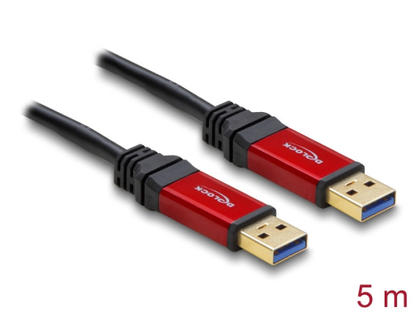 DeLOCK 5.0m USB 3.0 A USB Kabel USB 3.2 Gen 1 3.1 Gen 1 5 m USB A (82747)