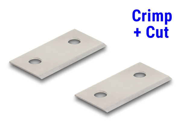 DeLOCK RJ45 Crimp+Cut Klingen Set 2 Stück für 86450 (86502)