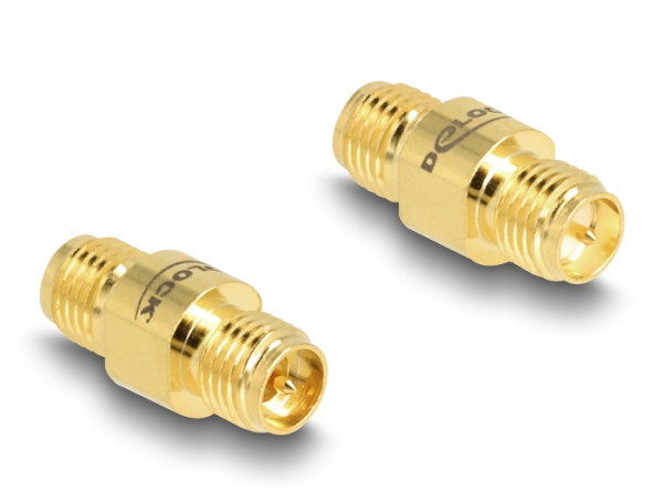 DeLOCK Adapter RP-SMA Buchse zu RP-SMA Buchse C6801 (12093)