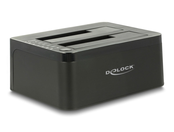 DeLOCK 62661 Speicherlaufwerk-Docking-Station USB 3.2 Gen 1 3.1 Gen 1 Type-B Schwarz (62661)