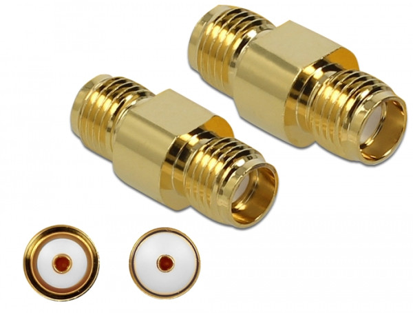 DeLOCK 89974 Drahtverbinder SMA, SMA Gold (89974)
