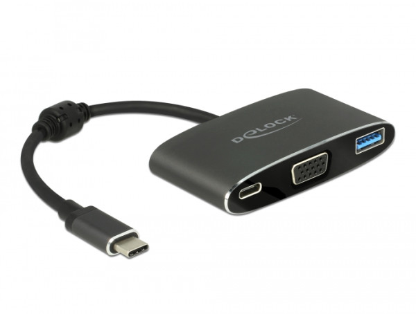 DeLOCK 62992 USB-Grafikadapter 3840 x 2160 Pixel Grau (62992)