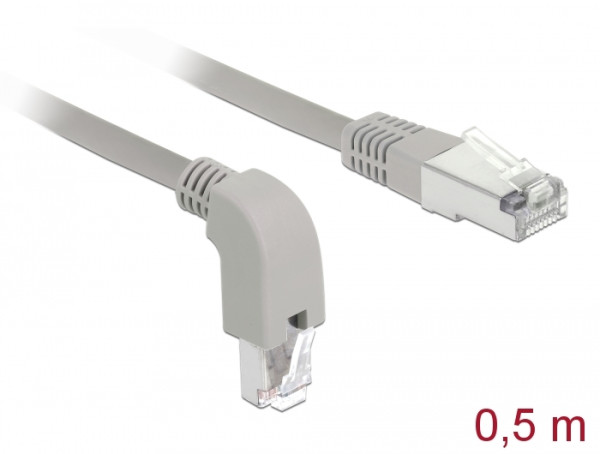 DeLOCK 85855 Netzwerkkabel Grau 0,5 m Cat5e SF/UTP S-FTP (85855)