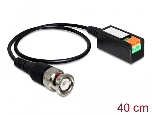 DeLOCK 83181 Signalkabel 0,4 m Schwarz (83181)