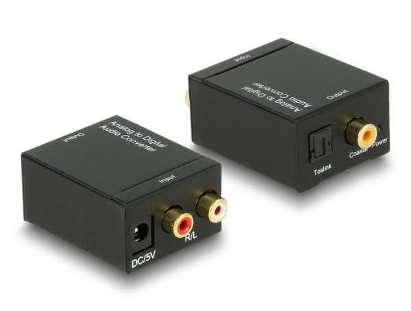 DeLOCK 62443 Audio-Konverter Schwarz (62443)