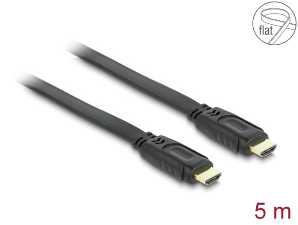 DeLOCK 82672 HDMI-Kabel 5 m HDMI Typ A Standard Schwarz (82672)