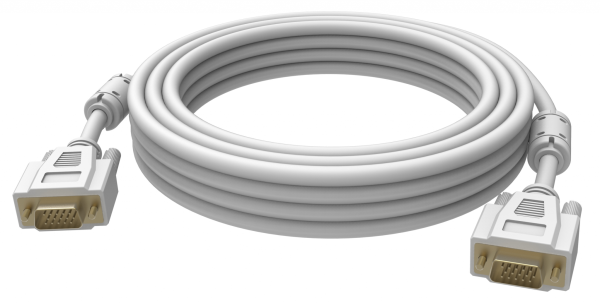 Vision 2x VGA 15-pin D-Sub, 10m VGA-Kabel VGA D-Sub Weiß (TC 10MVGAP)