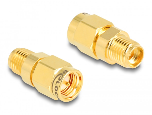 DeLOCK Adapter SMA Stecker zu SMA Buchse C6801 (12104)