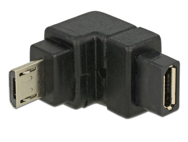 DeLOCK USB2.0Micro-B/USB2.0Micro-B Schwarz (65668)