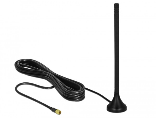 DeLOCK 12588 Netzwerk-Antenne Omnidirektionale Antenne SMA 5 dBi (12588)