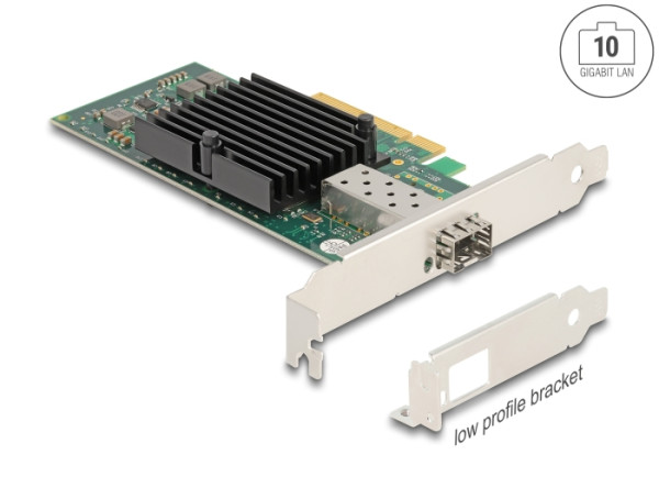 DeLOCK PCI Express x8 Karte 1 x SFP+ 10 Gigabit LAN i82599 (90479)