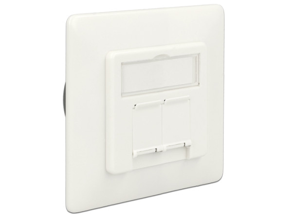 DeLOCK 86195 Steckdose RJ-45 Weiß (86195)