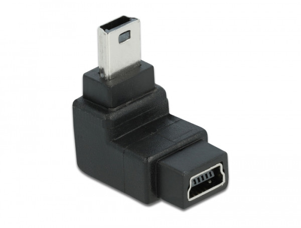 DeLOCK Adapter USB-B mini USB-B mini 5-pin Schwarz (65097)