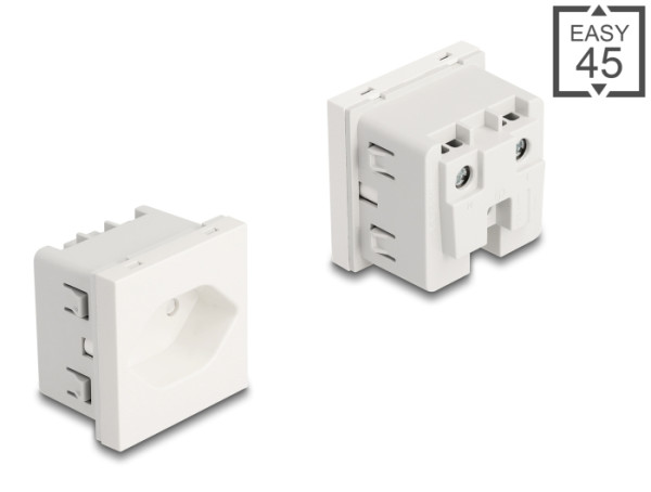 DeLOCK Easy 45 Schutzkontakt-Steckdose T13 Schweiz 45 x 45 mm (81437)