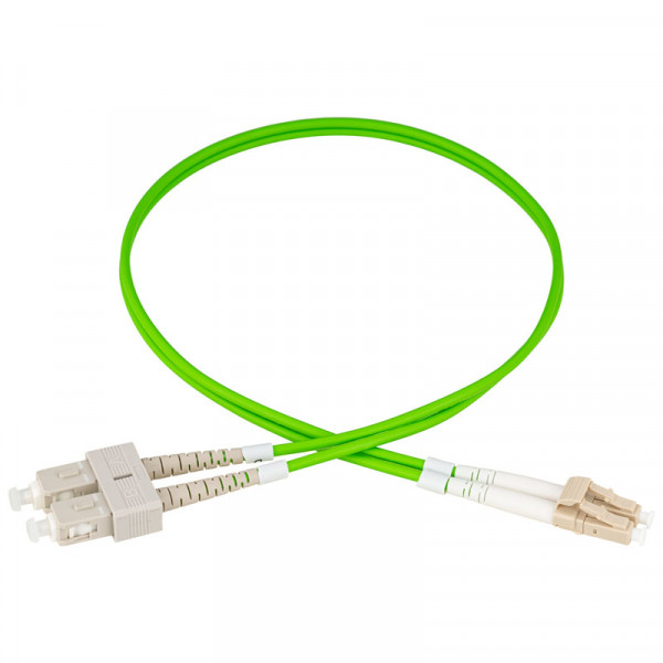 LWL Patchkabel LC/UPC-SC/UPC Duplex OM5 Multimode