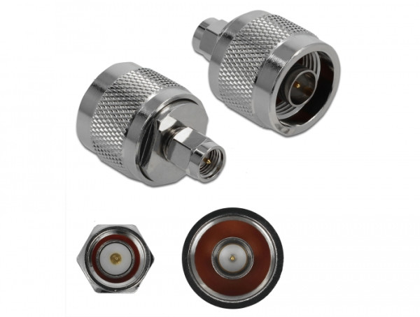 DeLOCK 89981 Kabeladapter SMA Nickel (89981)