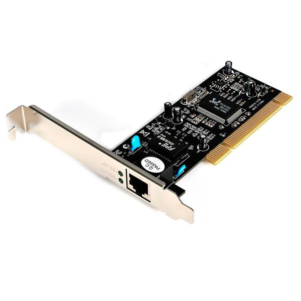 StarTech.com PCI Gigabit Ethernet Netzwerkkarte - 10 / 100 / 1000 Mbit/s - 32 bit Netzwerkadapter (ST1000BT32)