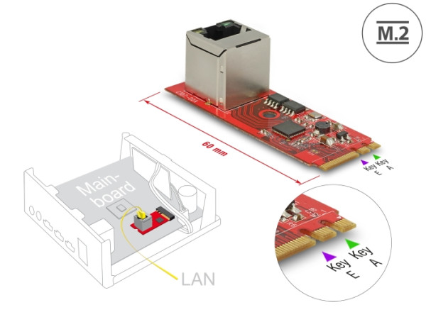 DeLOCK 62949 Netzwerkkarte Eingebaut Ethernet 1000 Mbit/s (62949)