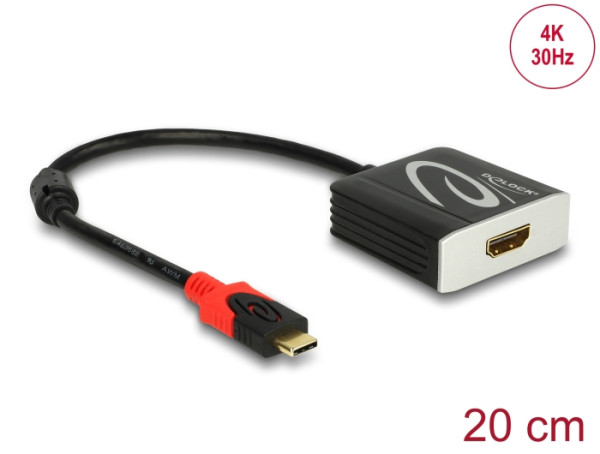 DeLOCK 62999 USB-Grafikadapter 3840 x 2160 Pixel Schwarz (62999)