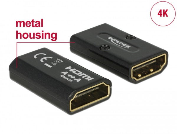 DeLOCK HDMI/HDMI Schwarz (65659)
