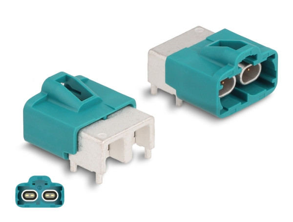 DeLOCK HDMTD double Stecker gewinkelt für PCB (90144)