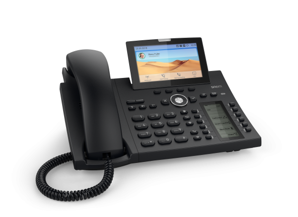 Snom D385N Desk Telephone Black (4600)