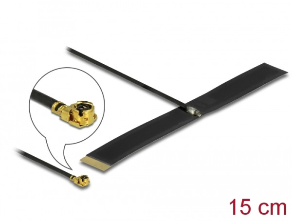 DeLOCK 12614 Netzwerk-Antenne MHF 0,38 dBi (12614)