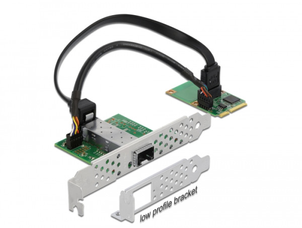 DeLOCK 95267 Schnittstellenkarte/Adapter Eingebaut SFP (95267)