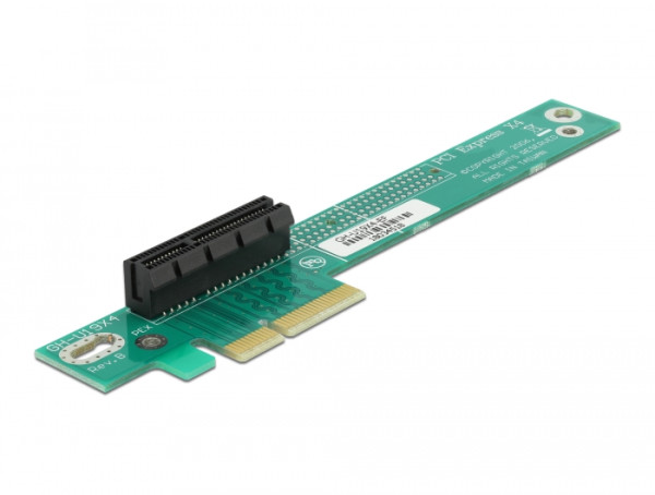 DeLOCK Riser PCIe x4 Schnittstellenkarte/Adapter Eingebaut (89103)