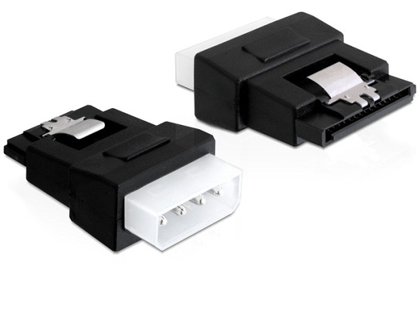 DeLOCK Cable Power SATA HDD > 4pin male Schwarz (82325)